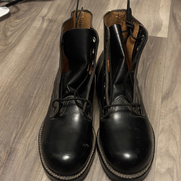 Other - Vintage 1984 biltrite leather combat boots. Steel toe.